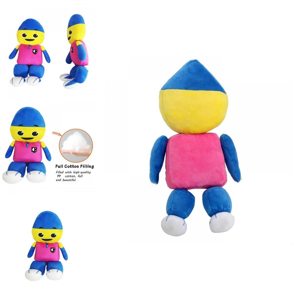 Super Soft Charlie's Colorforms City Plush Doll Toy For Kids Xmas Gift Home Decor