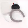 Soft Plush Penguins Fish Hairband For Kids Lovely Cartoon Animal Headwear Party Costume Cosplay Hair Styling Accessory