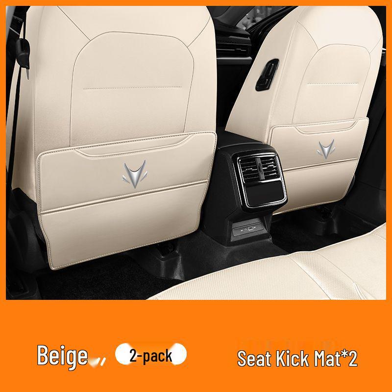 Jihu S Alpha t/Kaola Car Interior Rear Seat Anti-Kick Mat Protector
