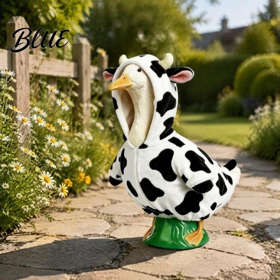Highland Cow Outfit for Porch Goose Animal Clothing 23 Inch Goose Decorative Outfit Creative DIY Dress Up Kit Costume Yard And Garden Seasonal Lawn