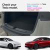 For Tesla Model Y Juniper Launch Trunk Sill Plate Protector TPE Trunk Mat Cover Rear Bumper Guard Pad Anti-scratch Accessories