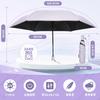 ZOMAKE Shape Memory Folding Ultra UV Full Light Heat Automatic Suitable for Men and Rain or Shine [3-Second Fold] Parasol, Lightweight, Protection,