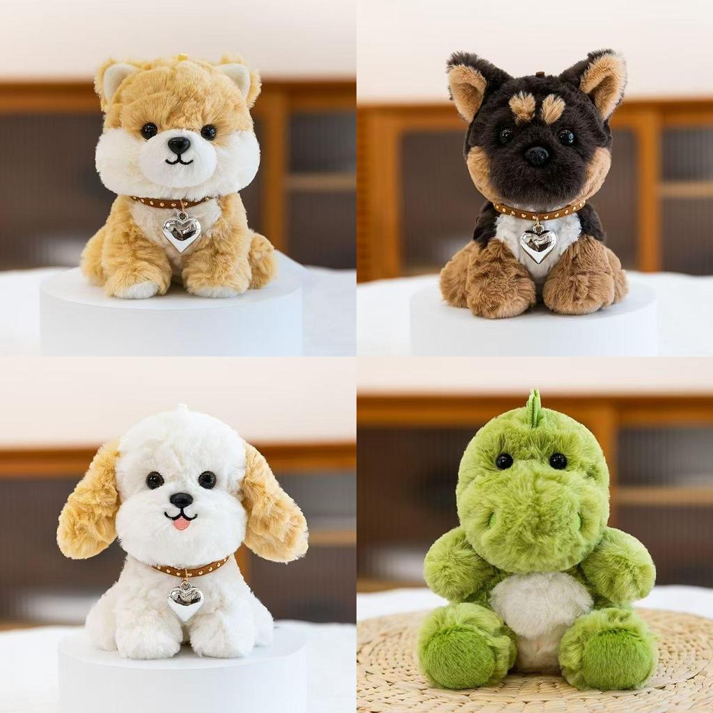 Peluche Cane Husky con Imbottitura in Cotone PP per Bambini e Compleanni
