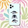Cute S-Seal Seals Animal Transparent Phone Case For iPhone 17,13,15,12,11,14,16 Pro Max Mini 7,8 Plus SE4,17E Air Cover Fundas