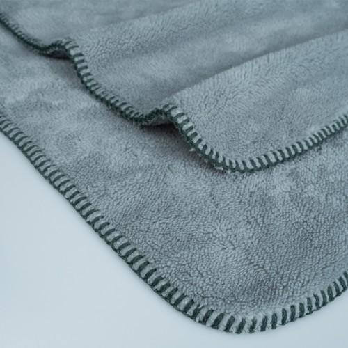 Collezione Meyn 185 x 220 Coperta Wellsoft extra morbida con texture menta