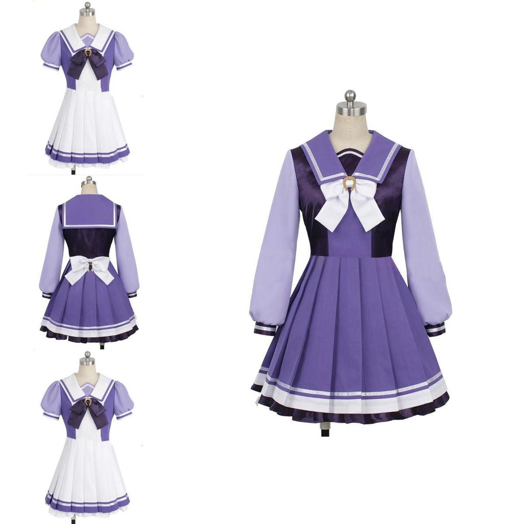 Premium Quality Game Pretty Derby Mary Jane Winter Uniform Cosplay Full Set For School Events