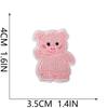 Small Animal Embroidery Cloth Sticker Bag Decoration Penguin Embroidery Label Pet Saliva Towel Dressing Cartoon Embroidery Patch Sticker