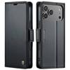 For iPhone 17 Pro Max 17 Air 17 Case With Card Holder, Wallet Case with RFID Blocking, Durable Leather Kickstand Magnetic Clasp
