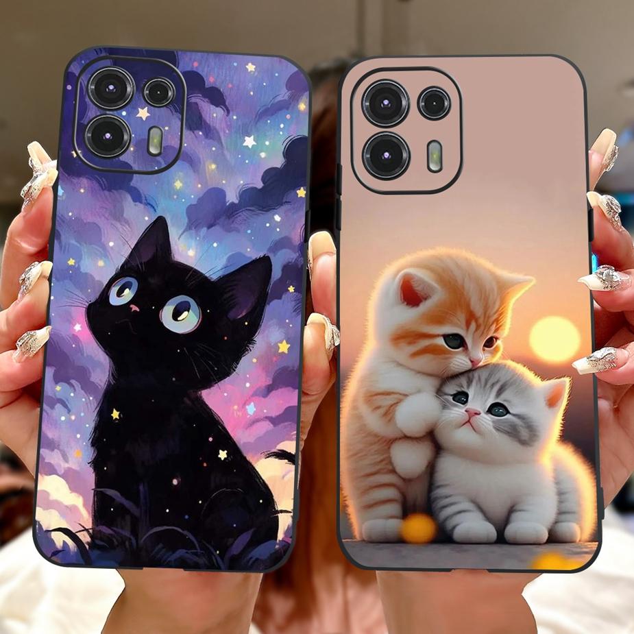 For Motorola Moto Edge 20 Lite Case XT2139-1 Cute Painted Cover Soft TPU Phone Case For Motorola Edge 20 Pro Edge20 Fusion Shell