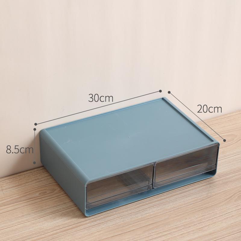 Desktop Skincare & Stationery Organizer - Jewelry & Cosmetic Storage Box In Ins Style