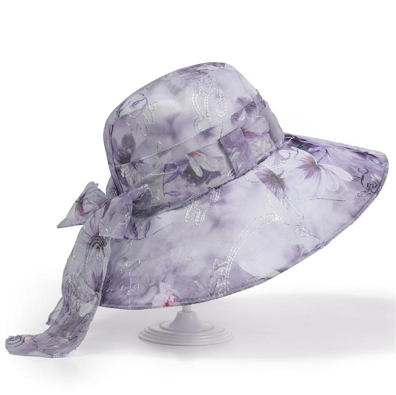 Hat Women Summer Sunshade Sunscreen Breathable Bucket Hat Women Outdoor Beach Hat