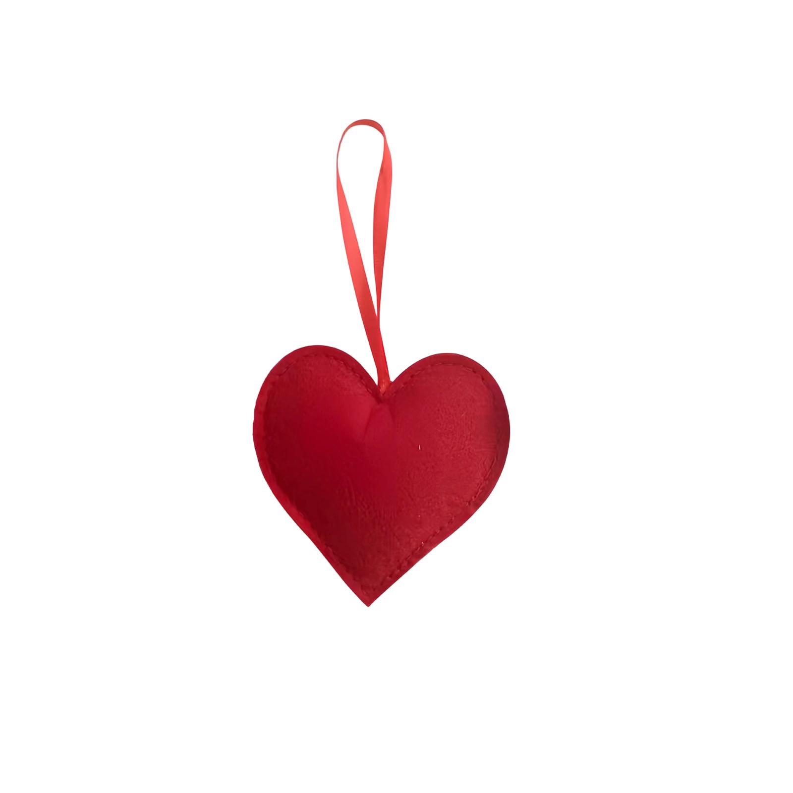 

Heart Shaped Ornaments, Hanging Decorations For Valentine s Day Wedding Anniversary Party Home Classroom One Size червоний