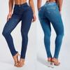 Slim-Fit Jeans Stretch High Waist Jeans für Damen