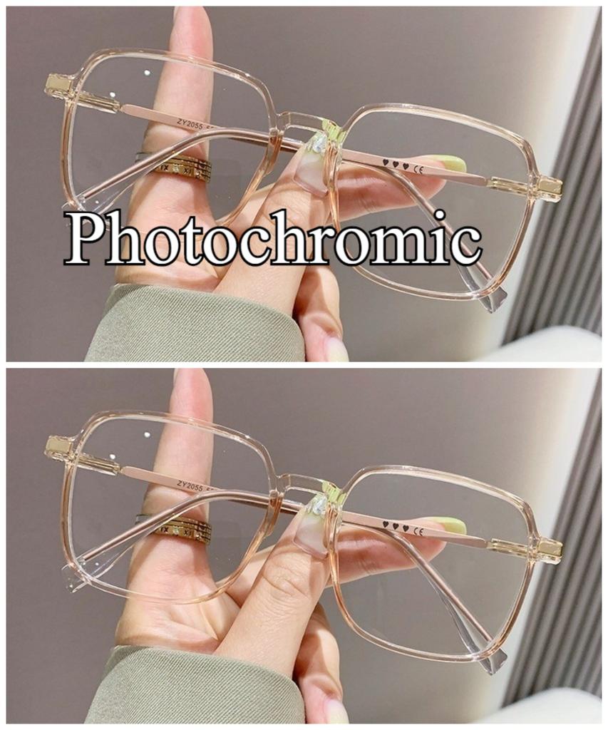 Square Anti-Radiation UV400 Replaceable Lenses Computer Glasses for Women and Men