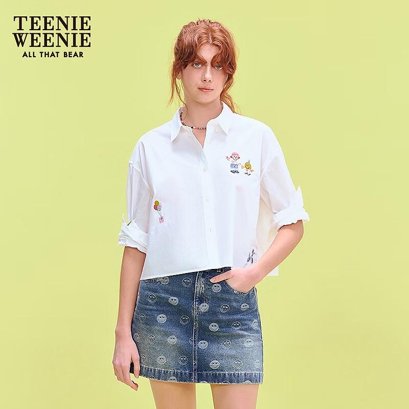 Teenie Weenie Bear Smiley Collaboration Shirt L