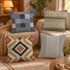 Pattern Weaving Cushion Cover Short-Plush Cushion Cover Pillowcase — Suitable For Sofas Bedrooms And Home Decor