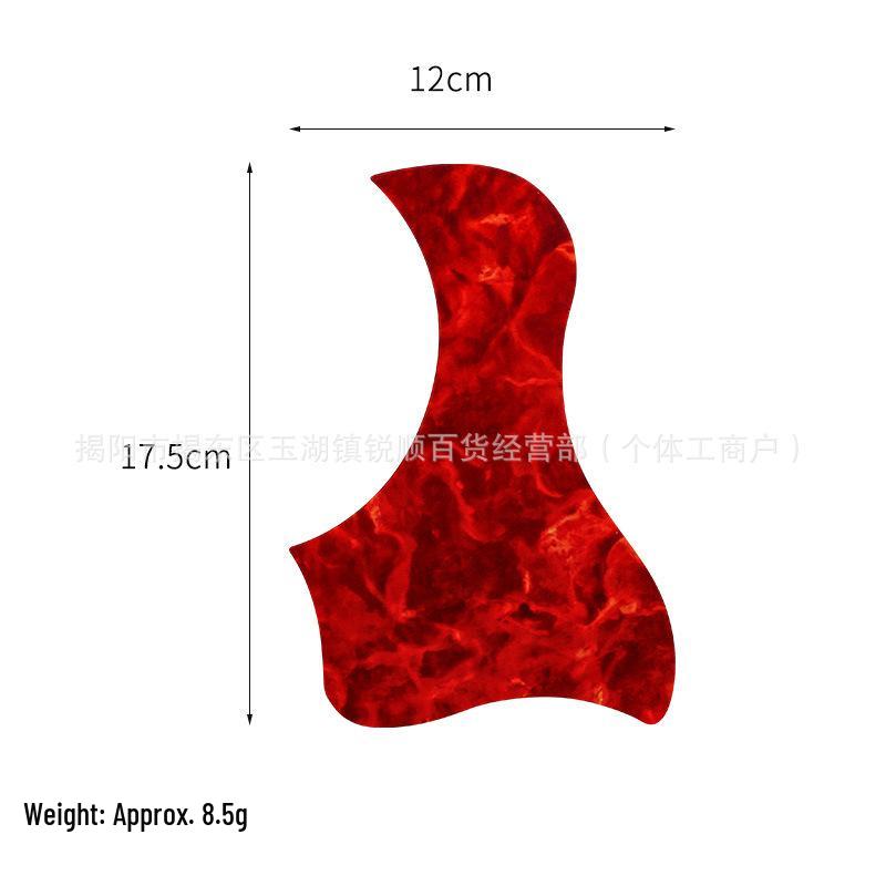 Colorful Painted Pickguard Accessories for 38" 40" 41" Acoustic Guitars