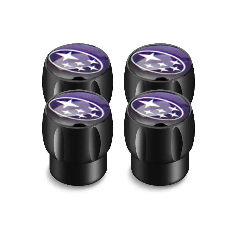 For Subaru FORESTER IMPREZA LEGACY LEVORG OUTBACK STI TRIBECA WRC WRX XV 4PCS Car Wheel Tire Valve Stem Caps PP222