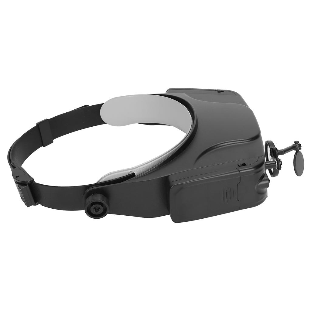 1.5X 3X 9.5X 11X Hodebåret forstørrelsesglass Multifunksjonelt LED Forstørrelsesglass Lupe