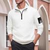 Men's Tactical Fleece Stand Collar Plaid Zipper Hoodie Jacket