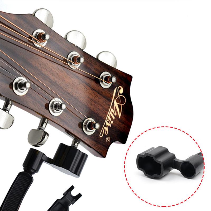 3 In 1 Multifunction Guitar Accessories Guitar Peg String Winder + String Pin Puller + String Cutter