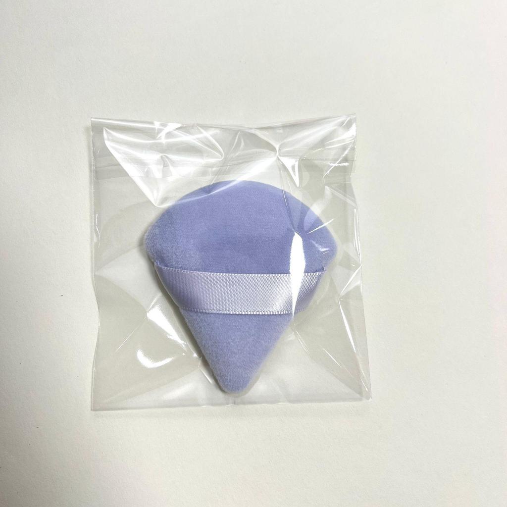 Triangular Super Soft Setting Powder Puff Flocked Sponge
