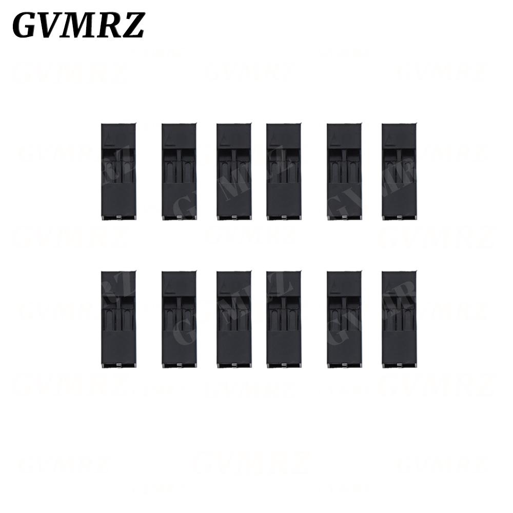 100PCS Dupont Plastic Shell Plug 2.54mm Single Row Dupont Connector 1P/2P/3P/4P/5P/6P/7P/8P/9P/10P Housing