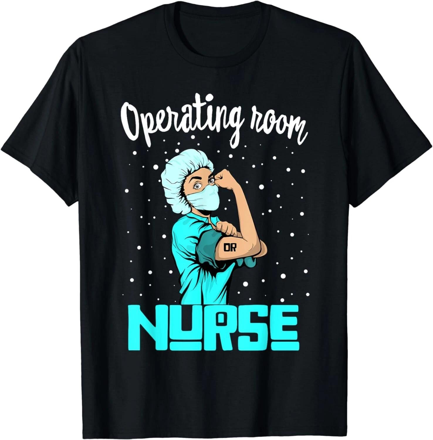 

Operating room Nurse Tee, Rosie the riveter Nursing OR Gift Unisex T-Shirt M