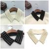 Sweet Small Pointed Lapel False Collar Woman Applique Neckline for Formal Suit