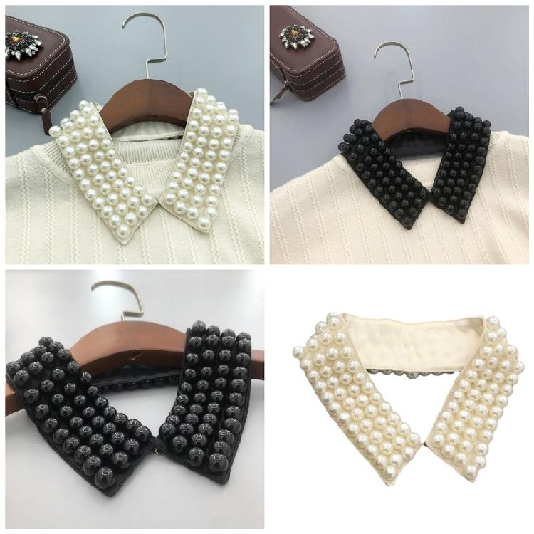 Sweet Small Pointed Lapel False Collar Woman Applique Neckline for Formal Suit