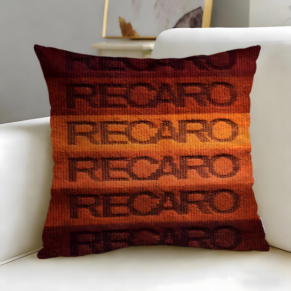 classic brand Recaro Cushion Cover Soft & Easy-Wash Pillow Case – Versatile for Couch, Bed, Travel and Office