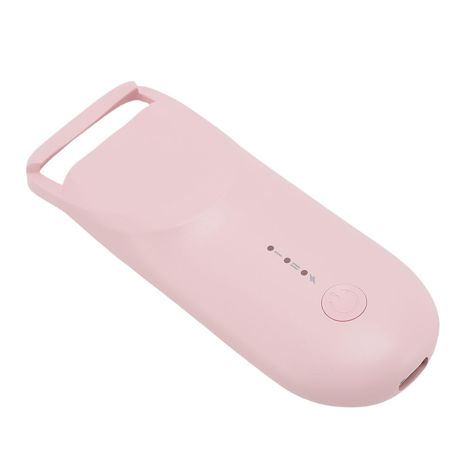 Cordless Heated Eyelash Curler Fast Heat Wide Angle Electric Lash Curler 2 Temperature Settings Pink