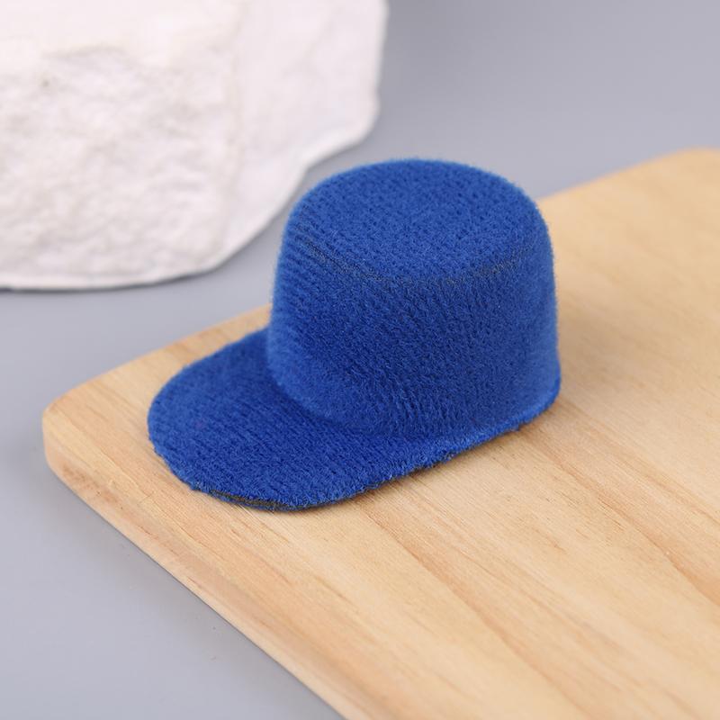 

Миниатюрная шляпа для кукольного домика, шляпа для мини-кукол, бейсболка для кукольного декора, аксессуары, игрушки синий