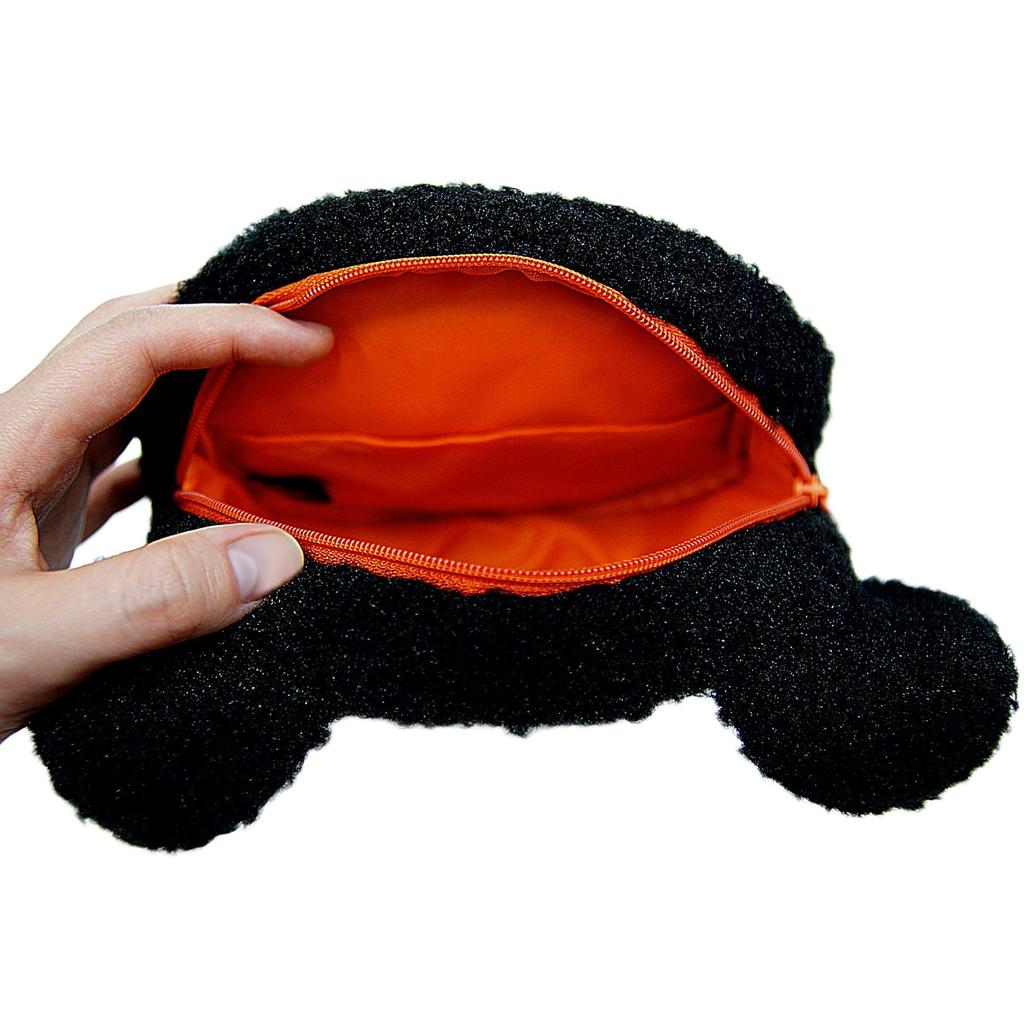 Dick Bruna Black Bear Face inches Plush 600190 Pouch, approx. 7.5 (18 cm) Toy,