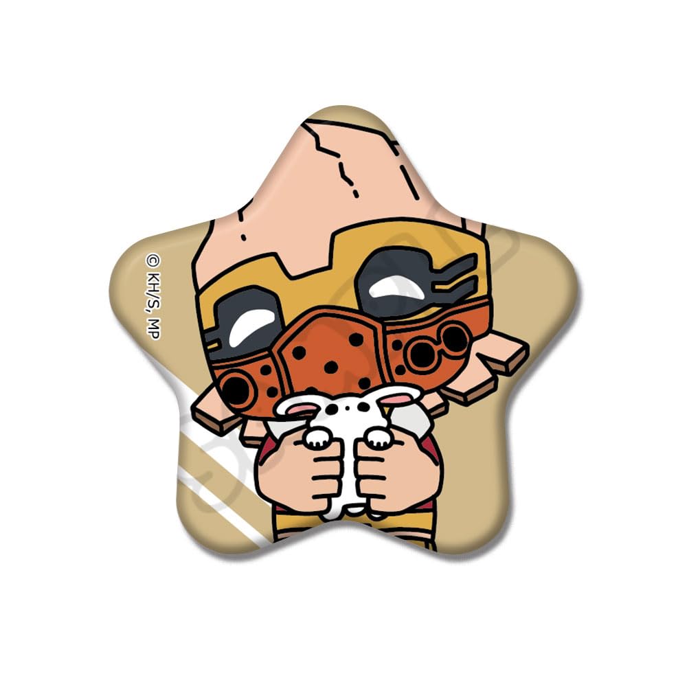 TV anime Hero 5th Can Badge M CG "My Academia" [Koji Kuchida] Everyone's Mochocho! Star-shaped