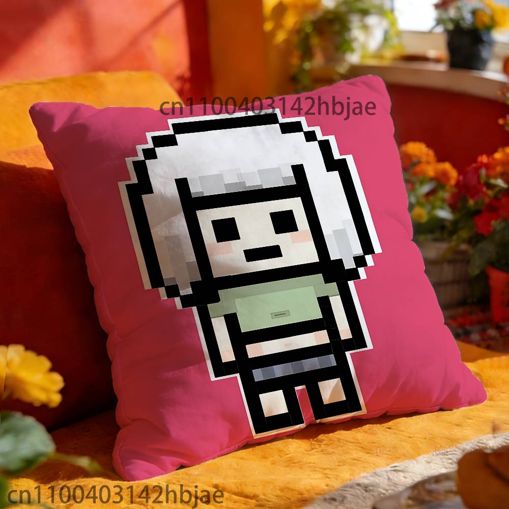 P-Poshlaya M-Molly Pillow Case For Sofa Decor Car Office Room Printing Cushion Cover Decorations and Protector