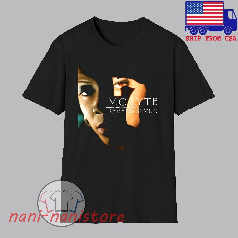 Mc Lyte Seven amp; Seven Men#039;s Black Size S5XL Unisex T-Shirt S