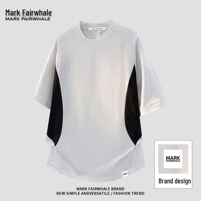 Mark Fairwhale Color-block Short Sleeve T-Shirt XL