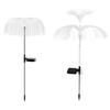 Flowers LED Solar Light Fiber Optic Landscape Lights New Jellyfish Garden Lamp  Pathway