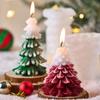 DIY Christmas Tree Silicone Candle Mold Aroma Candle Soap Plaster Resin Making Mold 3D Xmas Craft Ornaments Home Decor Supplies