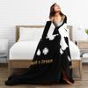 DayZ One Bullet and a Dream Blanket Shotting Game Wool Funny Breathable Throw Blanket for Home Textile Decor Couch