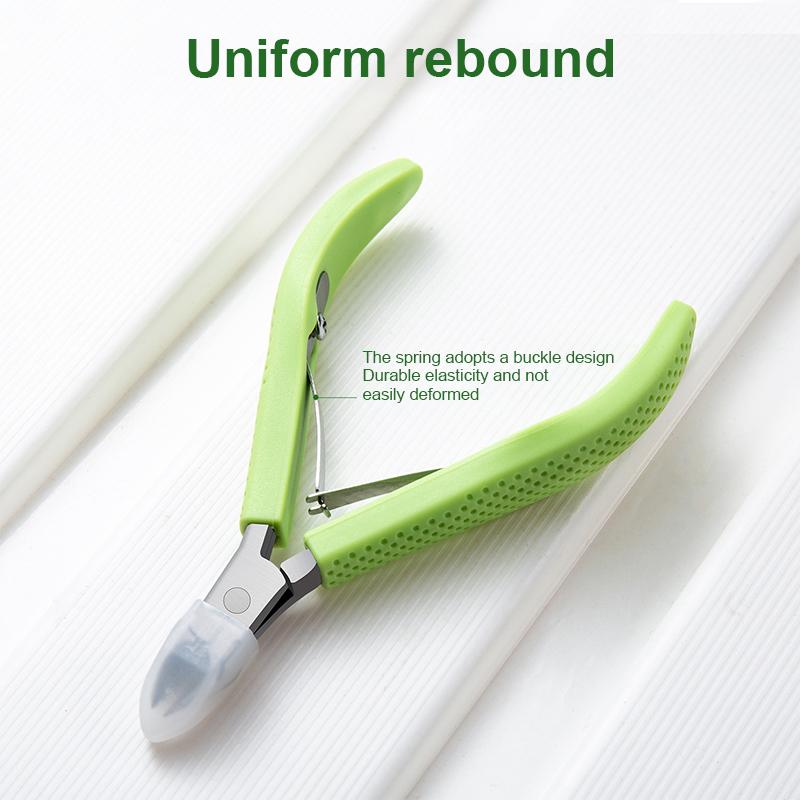 Stainless Steel Cuticle Scissors Dead Skin Remover For Nails Art Clippers Nail Scissors Manicure Curved Tip Scissor