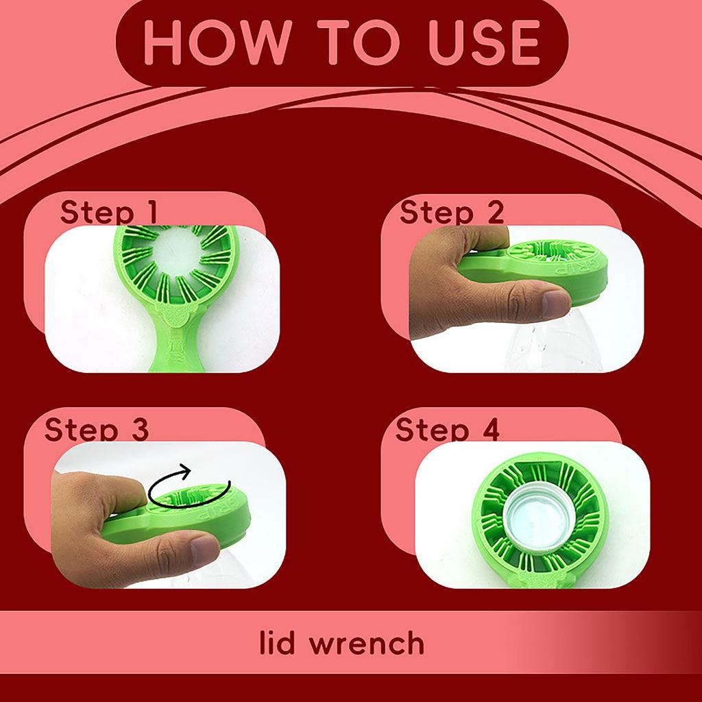 3D tištěný kreativní multifunkční otvírák na lahve plastový otvírák na lahve