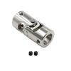 1Pc Universal Rotatable Shaft Coupler Connector, Alloy U-Joint Adapter, Metal Connection Link for Mechanical Parts