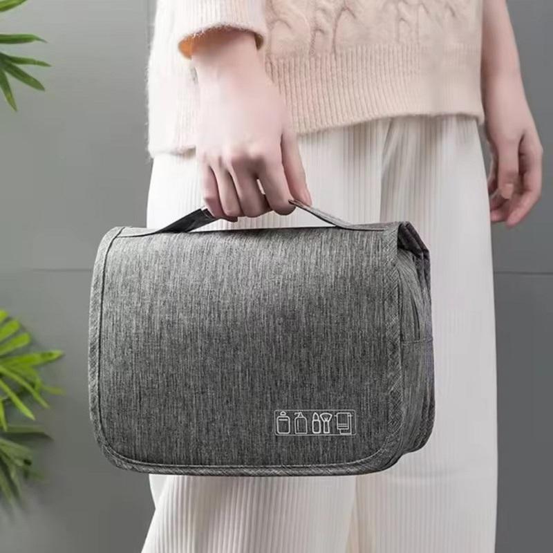 Travel Makeup Bag High Quality Toiletries Storage Pouch Waterproof Travel Make Up Organizer Bathroom Wash Bag With Hook