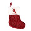 Yousheng Christmas Stockings Decorative Letter Knitted Sock Hanging Decoration Easy To Hang Festive Christmas Tree Decor