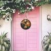 Garden Decoration, Wooden Hanging Decorative Signs, Bee Patterns, 2D Graphic Products, Housewarming Gifts for Friends