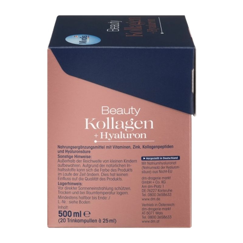 Mibolis Beauty Collagen + Hyaluronic Acid Drink Ampoules (20 Ea)