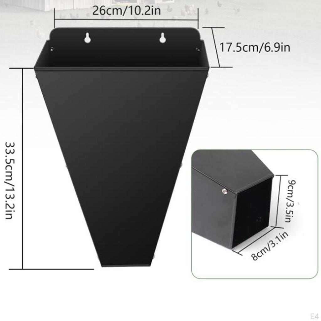 Kovový drůbeží omezovací kužel pro kachny Multifunkční Robustní Ohýbané hrany