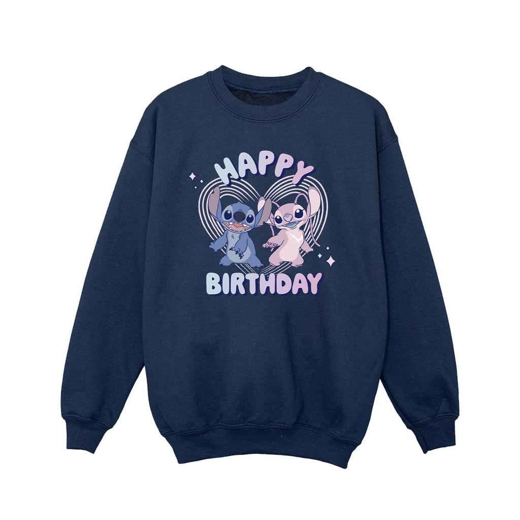 Lilo & Stitch Mädchen Alles Gute zum Geburtstag Sweatshirt